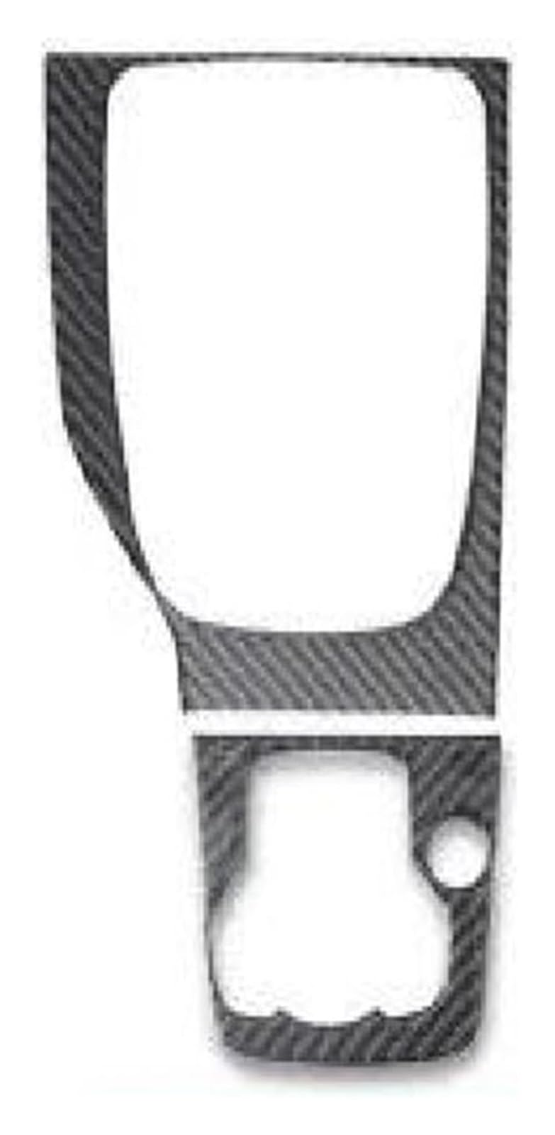 Carbon Fiber Interior Stickers for Mazda 3 Axela Gear Shift Panel Decorative Cover Strips Decal Stickers Centre Console Trim(E-Left Rudder)