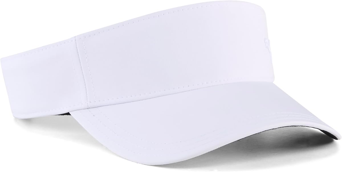Women's Sport Golf Visor, White Glow, ONE Size