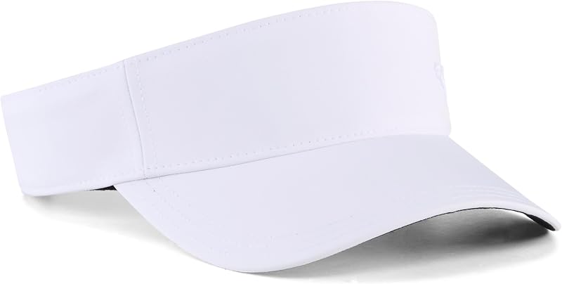 Women's Sport Golf Visor, White Glow, ONE Size