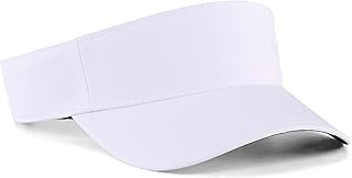 Women's Sport Golf Visor, White Glow, ONE Size