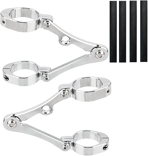 Soportes de montaje para proyector de motocicleta, soporte para faros delanteros de motocicleta, soporte de proyector para Chopper Bobber Cafe Racer