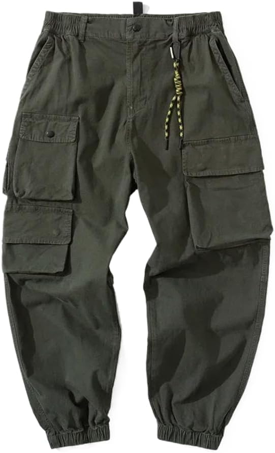 Pants Men Streetwear Hop Loose Casual Cargo Male Japan Sweatpants Trousers