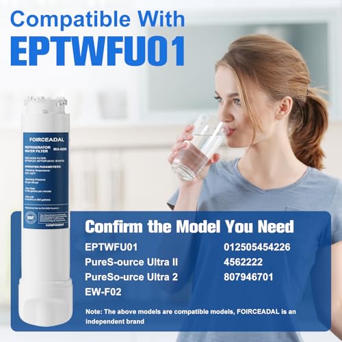 Image of Replacement Compatible with EPTWFUOI UItra ll, 2 Pack White