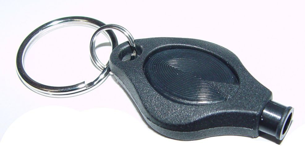 LRI ABC Photon LED Keychain Micro-Light with Covert Nose, Blue Beam