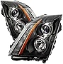 Xtune CTS/CTS-V Halogen Only (Don‘t fit HID Model) Projector Headlights Black Housing With Clear Lens