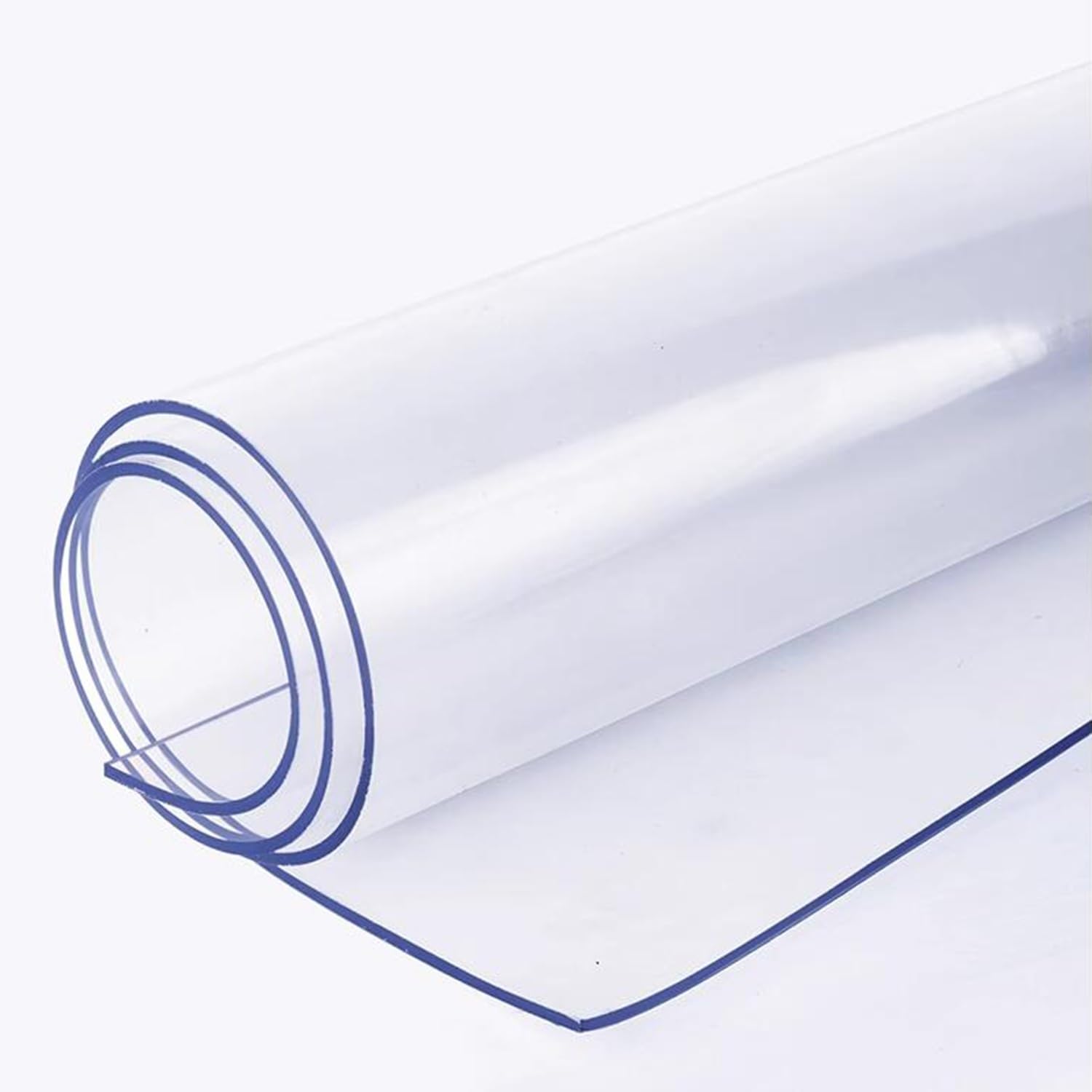 Tapis de Bureau Transparent, Tapis de Sol à Bords Ronds en PVC imperméable et résistant à la Chaleur 40x100 50x80 60x130 70x140 80x160 90x180 cm Tapis de Chaise de Bureau (Size : 100x120cm)