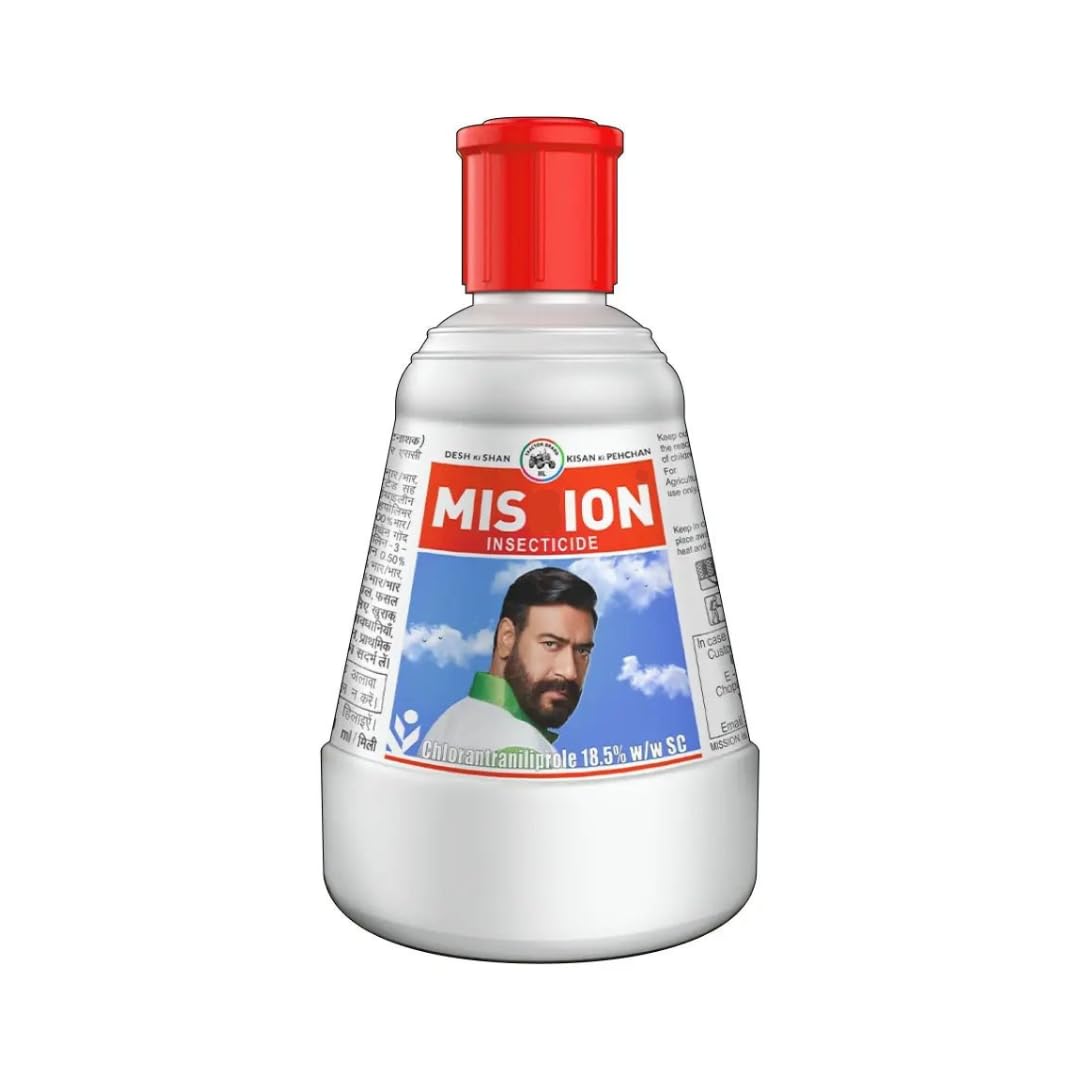 New Mis ion Chlorantraniliprole 18.5% SC | Broad-Spectrum Insecticide | Effective Crop Protection for Lepidopteran Pests | Advanced SC Formulation (300ml)-image-5