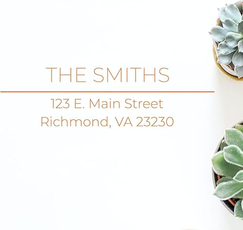 Miniatura 7 de Sello de dirección personalizado moderno, perfecto para nuevos hogares, sello personalizado, 11 colores de tinta, prensa e impresión, tamaño de