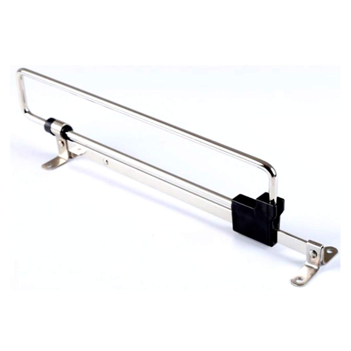 Uotyle Silver Wardrobe Rail, Wardrobe Pull Out Clothes Hanger Rail Organizer Rack Metalstainless Steel Retractable Wardrobe Rail With Screw,30Cm/11.8Inch 1Pcs