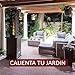 Imagen de Estufa Exterior de Pellet, Calentador de jardín