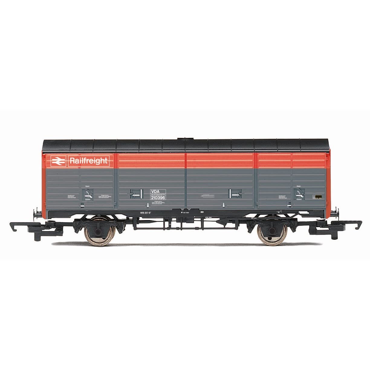 Hornby - BR Railfreight VDA - Era 7. Wagons & Wagon Packs, Red and Grey