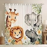 Excellent choix : Le rideau de fenêtre à la mode moderne est conçu pour les adultes et les enfants. Cet ensemble d'habillage de fenêtre est également adapté à toutes les saisons, printemps, été, automne et hiver, et peut être utilisé comme choix pour votre famille et vos amis.