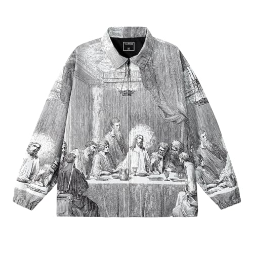 Men's Lightweight Jackets Collared Bomber Windbreaker Zip Up Shirt Jacket Vintage Varsity Golf Coat Jackets for Men