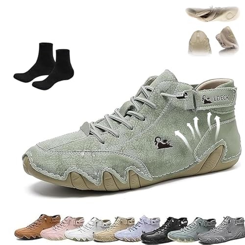 Vogany Shoes Orthopedic Sneakers for Women and Men, Vogany Shoes for Women Outdoor Comfortable Flat Waterproof and Breathable Orthopedic Shoe