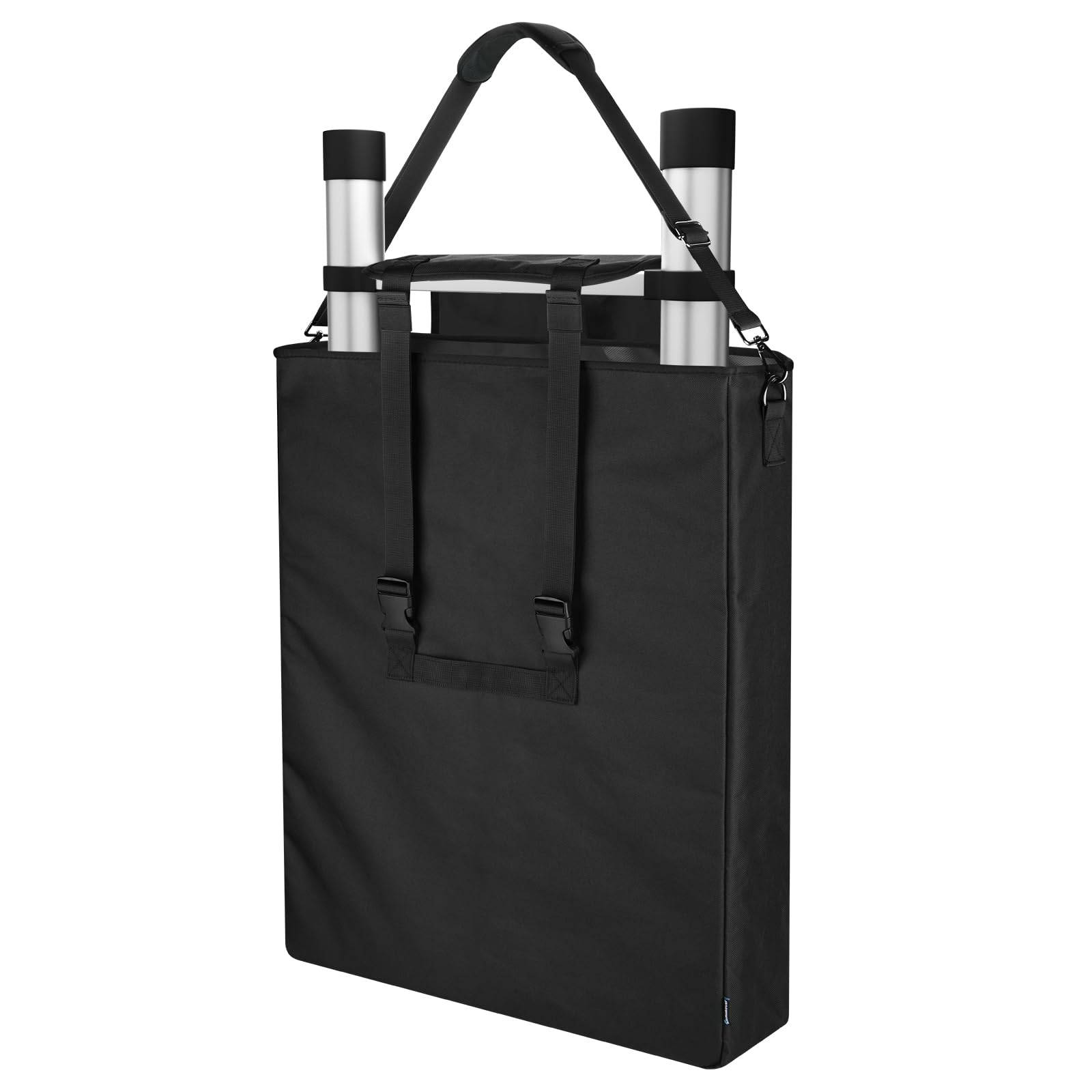 HomakoverBlack Telescoping Ladders Bag with Shoulder Strap, Extension Ladders Bag, Household Engineering Ladder Carrying Case