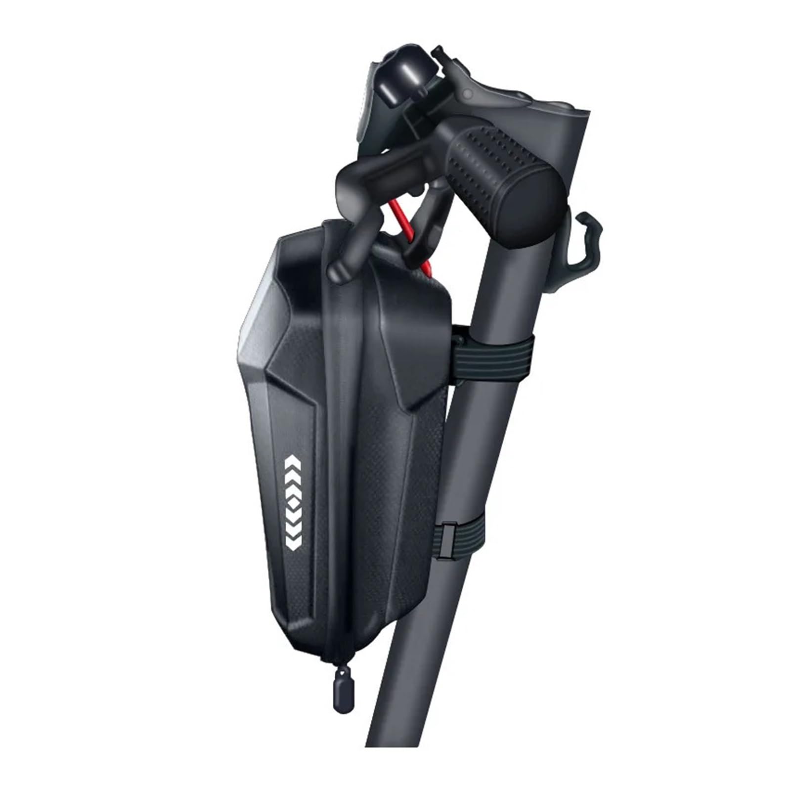 Borsa for testa anteriore for bicicletta a sgancio rapido EVA da 1 pezzo | Conserva articoli for giri in bicicletta e scooter elettrici.(M)