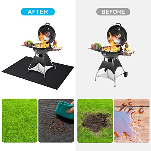 Tapete protector para chimenea interior y suelo de patio exterior 7