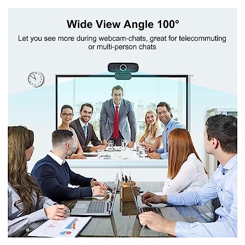 Webcam Full HD 1080P avec micro intégré pour PC et streaming
