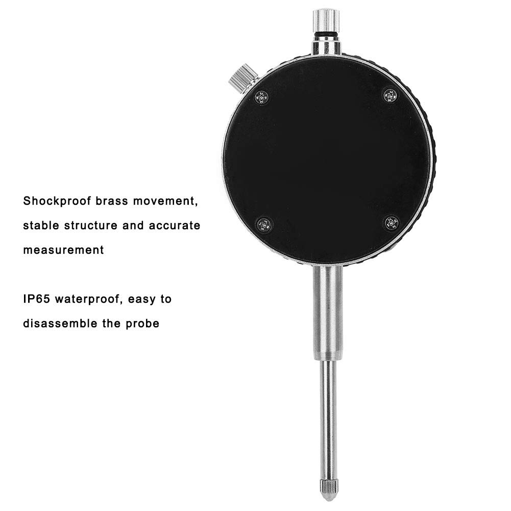 Comparatore 0 a 30 Mm Ad Alta Precisione con Movimento in Ottone, Acciaio Ad Alta velocità e Impermeabile IP65, Resistente All'usura per Strumenti di Misurazione, Utensili
