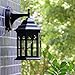 Zewnętrzny Kinkiet Kinkiet Zewnętrzny Wodoodporny Patio Kinkiet Willa Balkon Korytarz Sklep Oświetlenie Dekoracyjne, Aluminiowa Obudowa Lampy, Szklany Klosz
