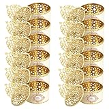 MOBUTOFU 12pcs Decorative Candy Box for Weddings Parties Events Elegant Tower Design for Sweets Treats Lightweight Sturdy Storage