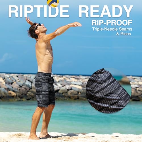 Kanu Surf Bellaire Men's Swim Trunks Quick-Dry Swim Shorts Men, 9" Inseam (Regular & Extended Sizes)4