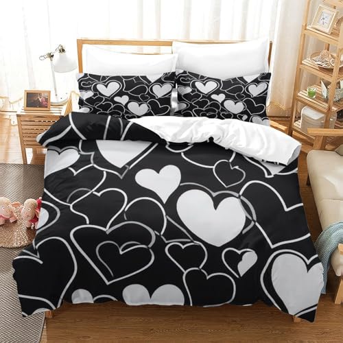 Parure de lit microfibre Yak Heureux impression 3D durable