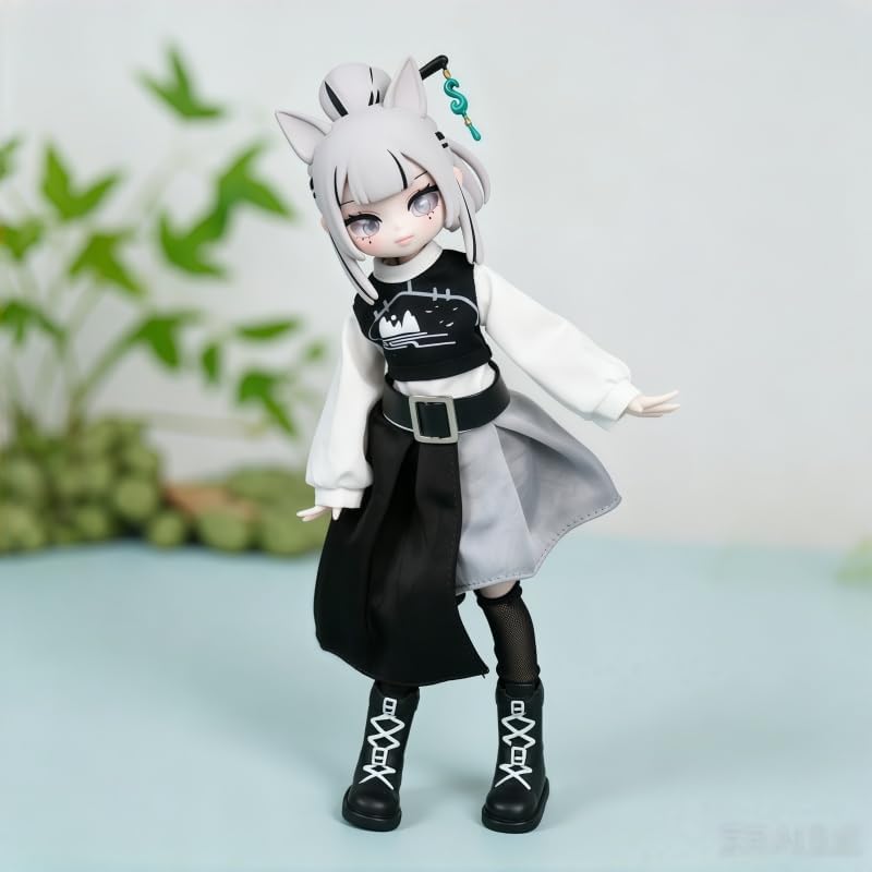 The Zodiac Convocation Series (Version B) Action Figure BJD Blind Box (1 of 7 Possible Styles) BJD Doll Cute Figures Collectible Gifts for Birthday (Contains 1 Figure)