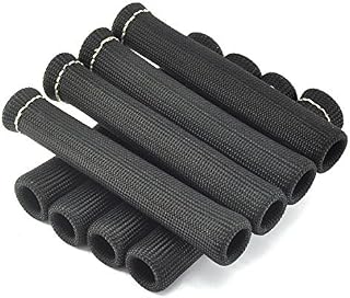 QUWEI Car 1200 Degree Spark Plug Wire Boots Heat Shield Protector Sleeve for SBC BBC 350 454（Coil On Plug Boots ）