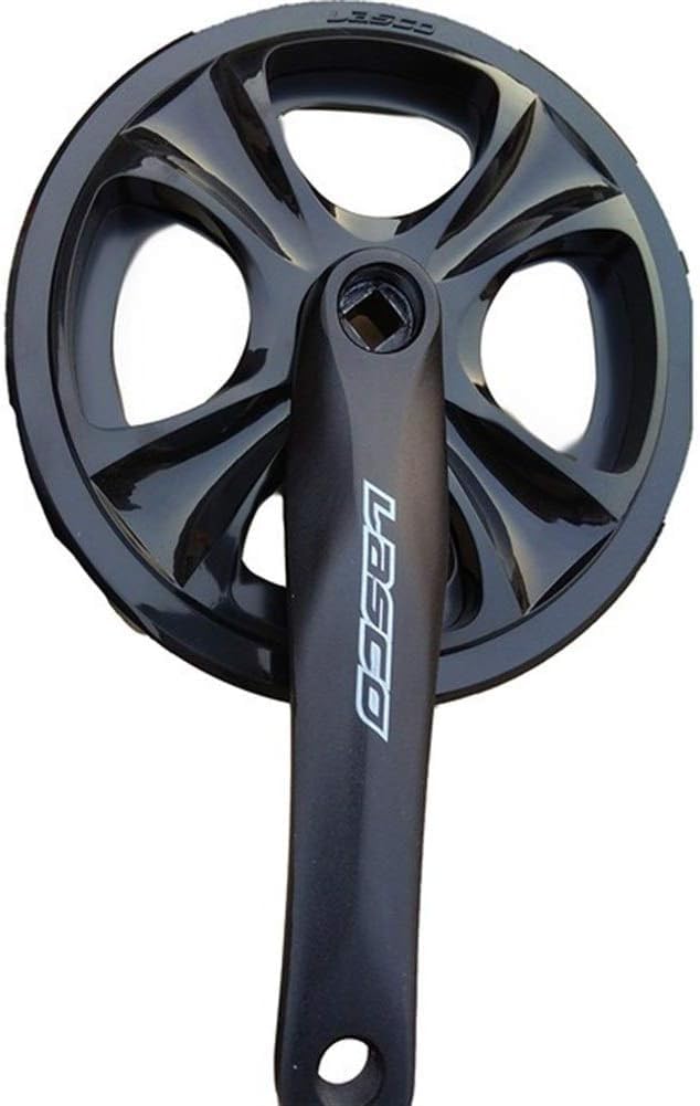 Zxdgsdrdtw 170Mmblackset Bicycle 8-Speed Chainwheel Aluminum Alloy Crank Single Speed 46(170Mmblackset)