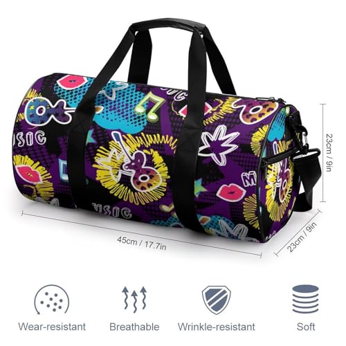 Sac de sport gym enfants 45x23x23cm duffel bag pour camping et randonnée - 2