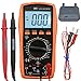 Backlit Digital Multimeter with Large LCD Display, Measures DCV, ACV, DCA, ACA, Inductance, Frequency, Temperature in Celsius, Capacitance, Resistance - by EX ELECTRONIX EXPRESS