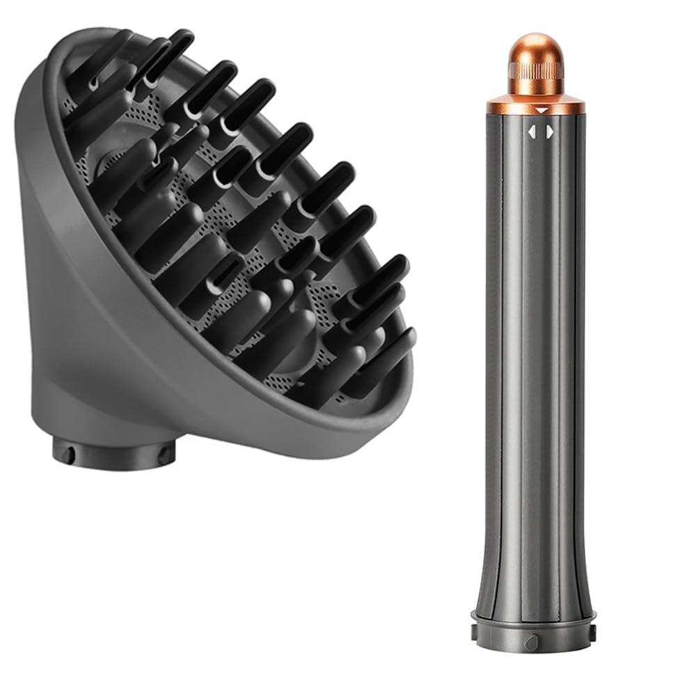 Diffuser & 1.2 Inch Long Barrel for Dyson Airwrap HS05 HS01 HS08