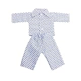Formulario: 1/4 CHERONG Patrón de Flores Animales de Pijama de otoño e Invierno for una muñeca Americana de 18 Pulgadas 43 cm recién Nacido (Color : N811)
