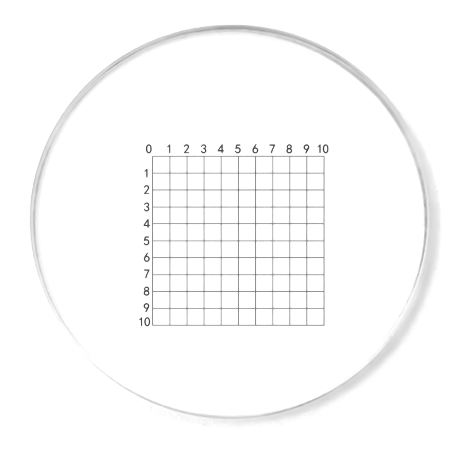 Microscope Calibration Slide Ocular Reticle Stage Micrometer For Eyepiece Measurement Micrometer