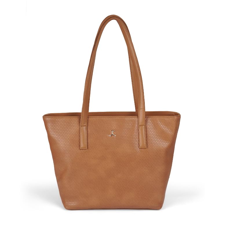 Mochi Beige Faux Leather Premium Zipper Casual Tote Bag For Women (B0CYQ31JBT) Amazon Price History, Amazon Price Tracker