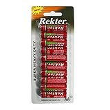 COOLMP Fiesta Palace - Lot de 10 Piles Lr06 AA Carrier