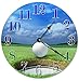 Sugar Vine Art Golf Ball Hole Unique Clock Large 10.5