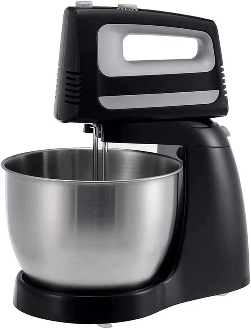 Classic Stand and Hand Mixer 3.5L 400W 5-Speed Tilt-Head Food Mixer Kitchen Electric Mixer with Dough Hook Wire Whip Beater