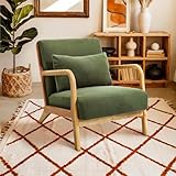 【ACCOTOIRS ÉLÉGANTS EN BOIS COURBÉ】 Le fauteuil MARIE se distingue par ses accoudoirs en bois courbé, à la fois esthétiques et robustes. Leur finition soignée apporte une touche d’originalité et de raffinement, transformant ce fauteuil en véritable pièce de caractère. Ils garantissent aussi une meilleure stabilité et ajoutent un confort supplémentaire à chaque utilisation.