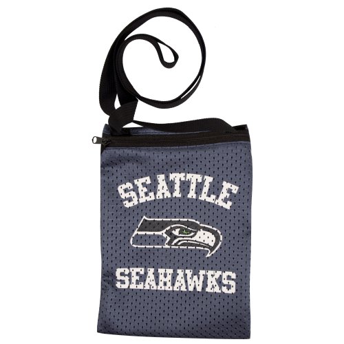 Littlearth Unisex-Adult NFL Seattle Seahawks Game Day Pouch, Team Color, 6.25