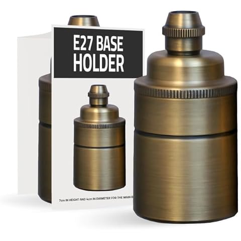 LEDSone Vintage E27 Bulb Socket Lamp Holder Cover