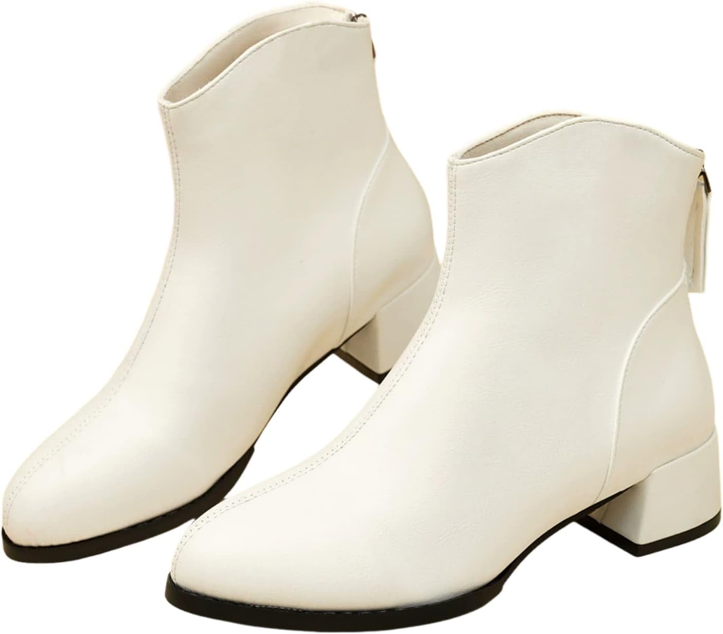 milky white