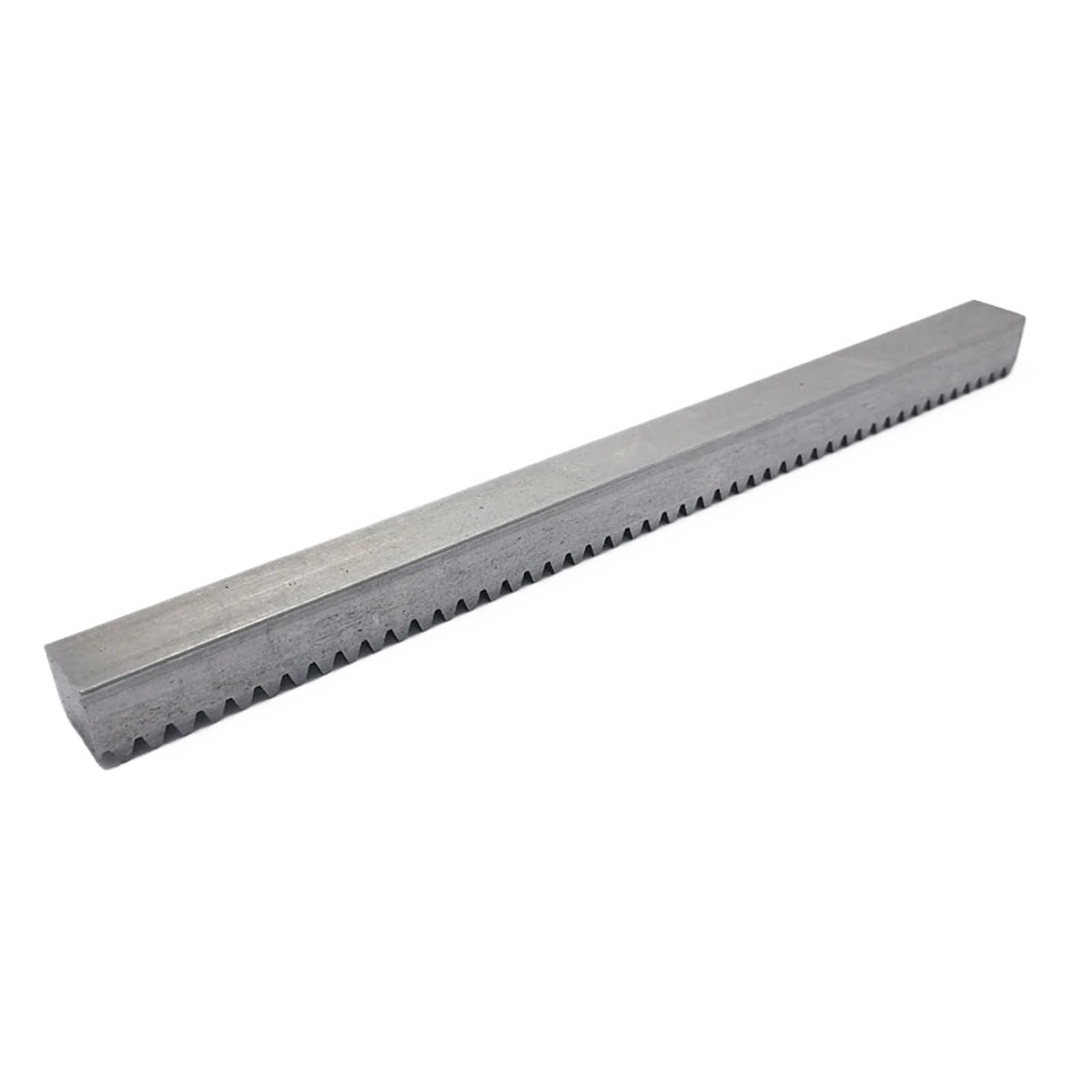 Precyzyjna stalowa zębatka zębata o 1 module 10x10x500mm z 2-częściowymi zębatkami 15-zębowymi(6.35mm)