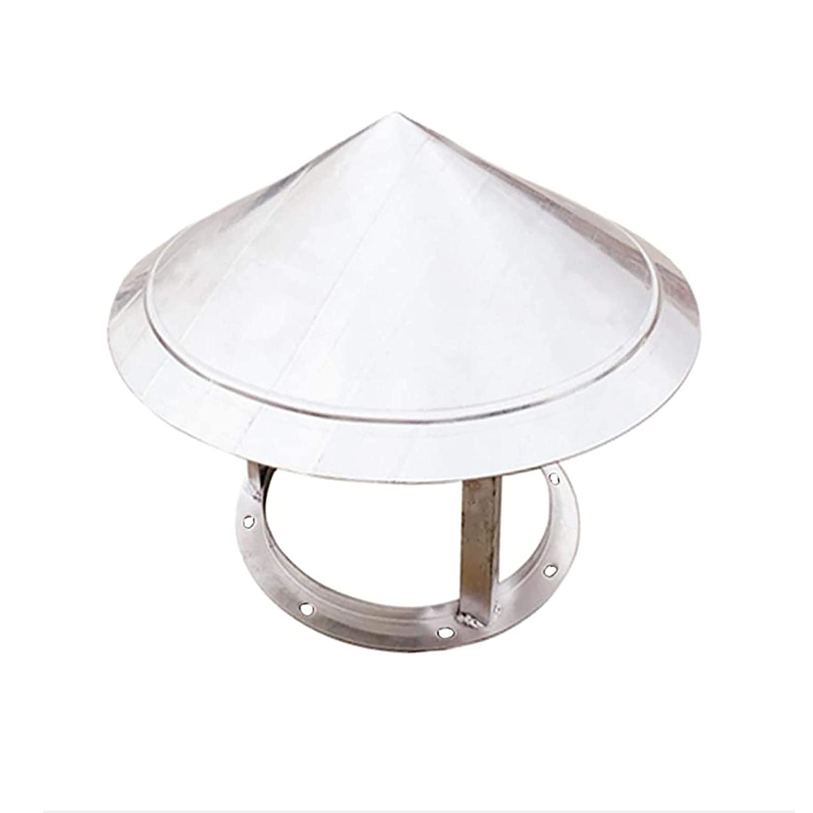 Chapeau de cheminée 300 mm : solution anti-pluie pour conduit de fumées