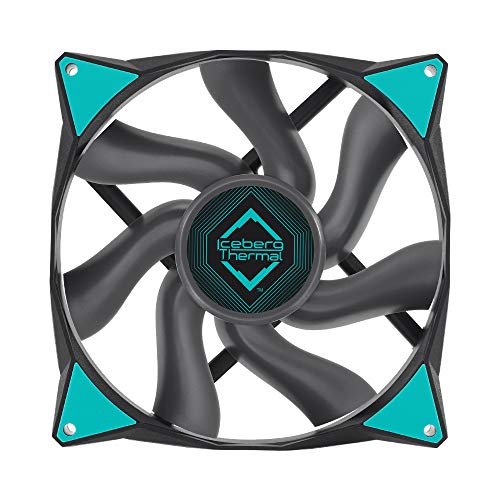 Image of Iceberg Thermal IceGALE 140mm PWM Premium Case Fan (Black)