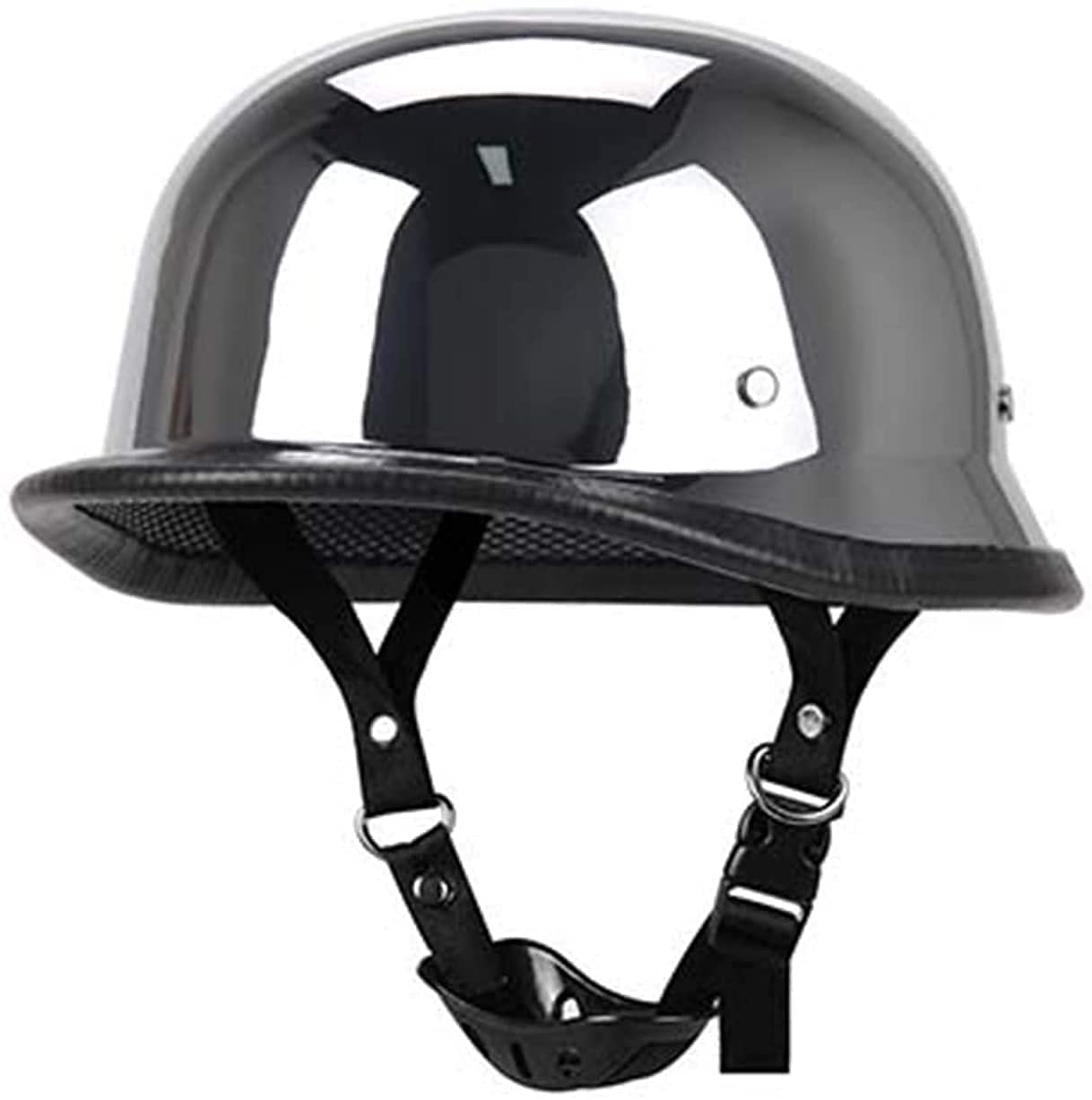 Casquette de crâne moto rétro pour rouler léger en scooter de ville