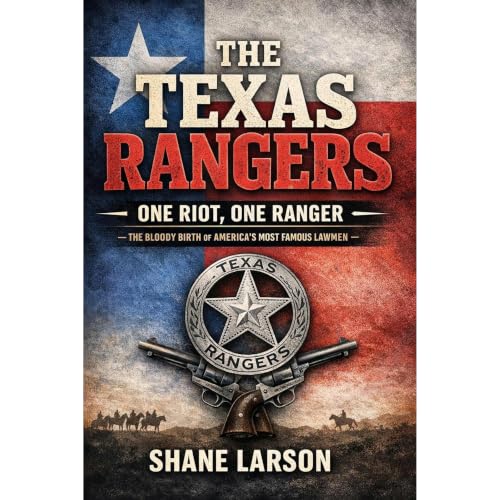The Texas Rangers Audiolibro Por Shane Larson arte de portada