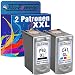Produktbild Tito-Express PlatinumSerie Farbset 2 Patronen für Canon PG-40 XL & CL-41 XL Pixma IP1600 IP1200 IP1300 IP1700 IP1800 IP1900