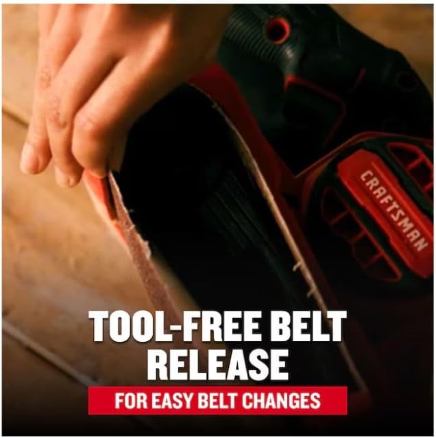 CRAFTSMEN 120-Volt 7 -Amp Belt Sander with Dust Management